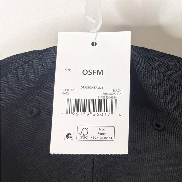 NWT Dragon Ball Z Adjustable Snapback Cap Hat DBZ 4 Star Saiyans One Size - Picture 2 of 5